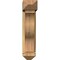 Ekena Millwork Funston Arts and Crafts Rough Sawn Bracket w/ Offset Brace, Western Red Cedar, 6"W x 18"D x 26"H BKT0604X18X26FST03RWR - alternate 3